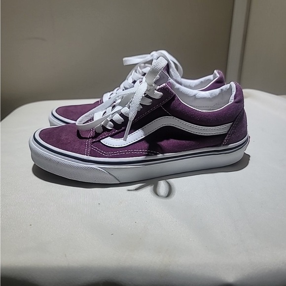 Purple vans very gently worn size 5 men’s/ 6.5 women’s - Picture 5 of 8